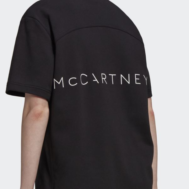 T-shirt Adidas By Stella Mccartney Noir Fashion Avec Logo