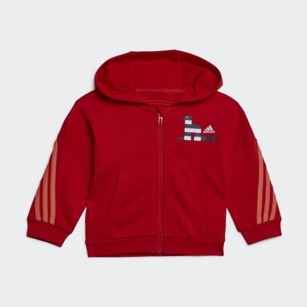 Ensemble Veste Et Pantalon Adidas X Classic Lego Fashion Rouge