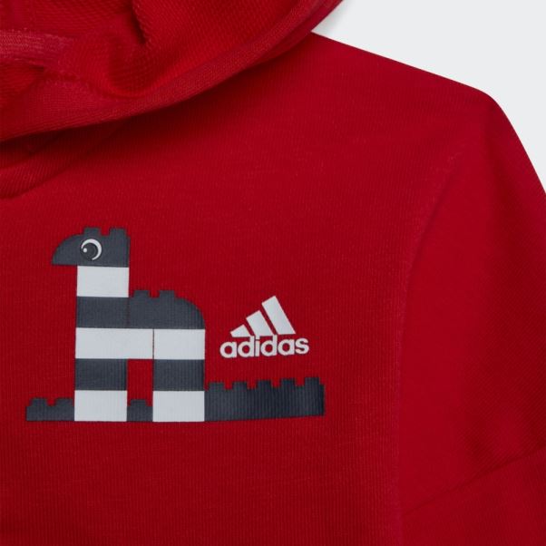 Ensemble Veste Et Pantalon Adidas X Classic Lego Fashion Rouge