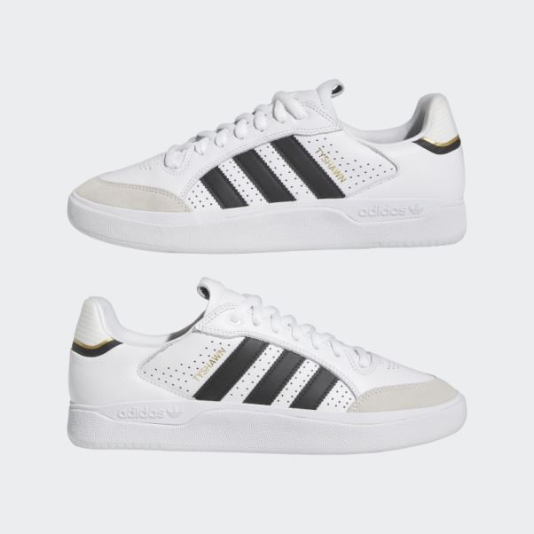 Adidas Tyshawn Low Blanche