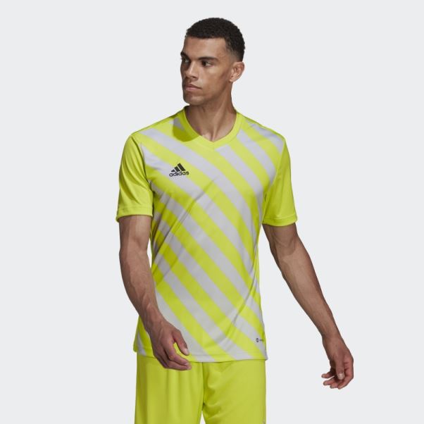 Maillot Graphique Entrada 22 Sol Jaune Adidas