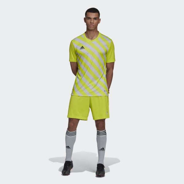Maillot Graphique Entrada 22 Sol Jaune Adidas
