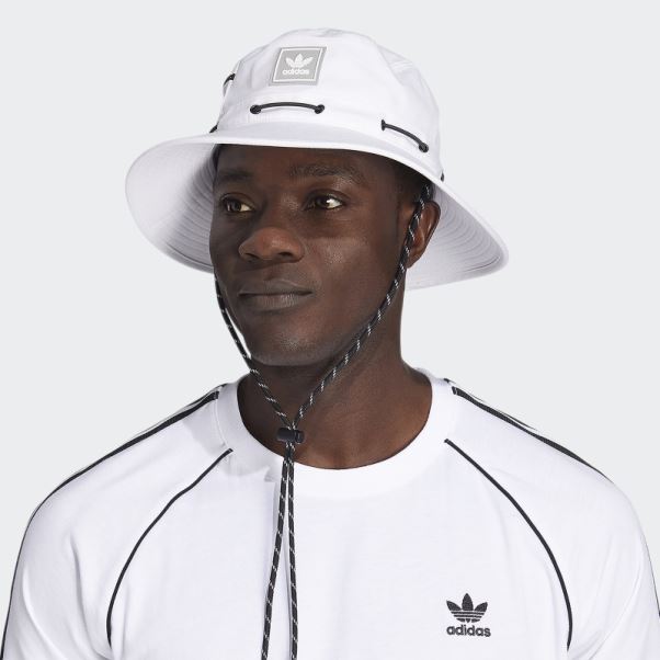 Adidas Casquette Boonie Blanche Utilitaire
