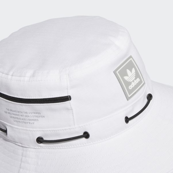 Adidas Casquette Boonie Blanche Utilitaire