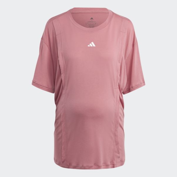 Tee-shirt D'allaitement Rose Aeroready Train Essentials (maternité) Adidas