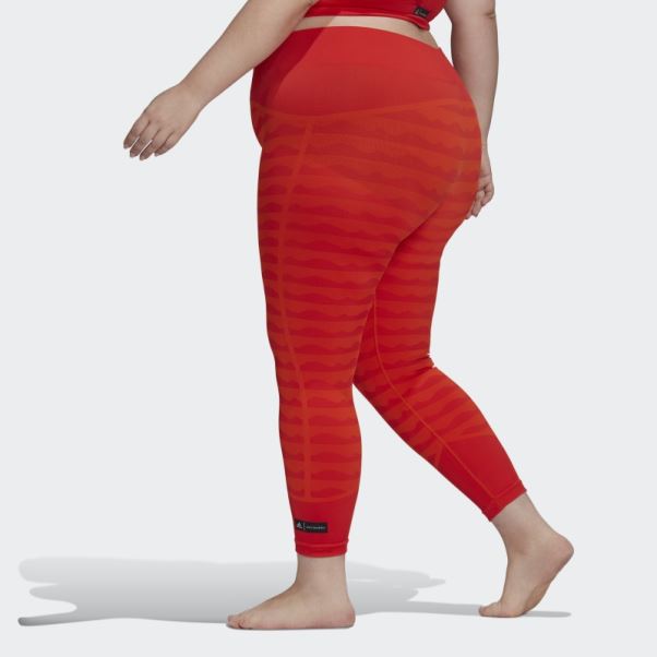 Adidas Marimekko Aeroknit 7/8 Legging (grande Taille) Orange