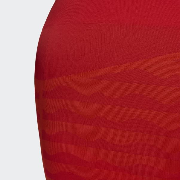 Adidas Marimekko Aeroknit 7/8 Legging (grande Taille) Orange