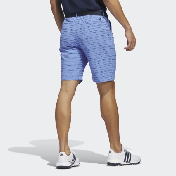 Short De Golf Texturé 9 Pouces Adidas Bleu