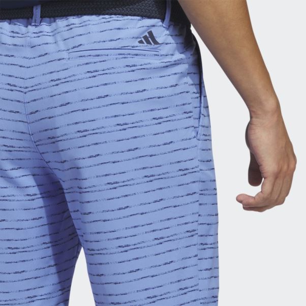 Short De Golf Texturé 9 Pouces Adidas Bleu