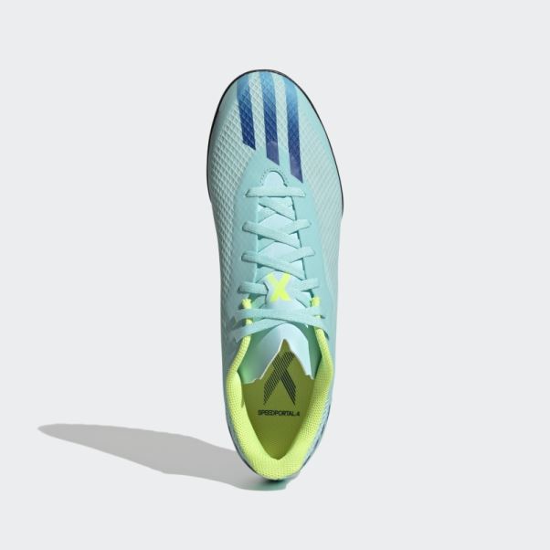 Adidas X Speedportal.4 Turf Chaussures Aqua