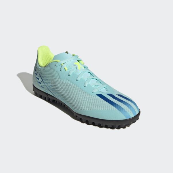 Adidas X Speedportal.4 Turf Chaussures Aqua