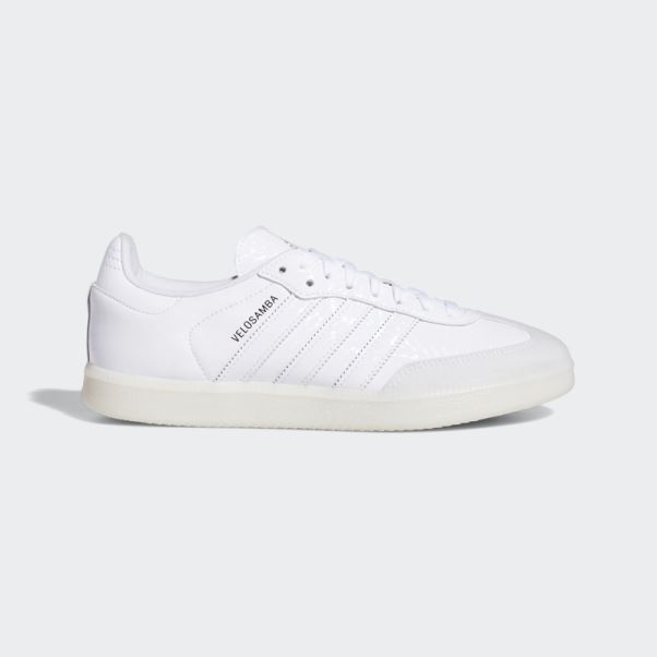 Les Chaussures De Vélo Vegan Velosamba Blanc Adidas