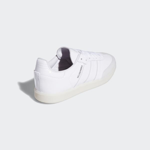 Les Chaussures De Vélo Vegan Velosamba Blanc Adidas