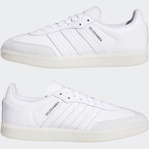 Les Chaussures De Vélo Vegan Velosamba Blanc Adidas