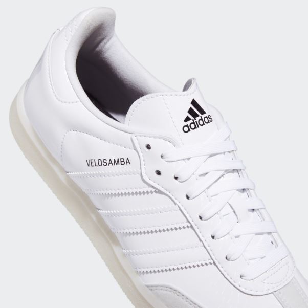 Les Chaussures De Vélo Vegan Velosamba Blanc Adidas