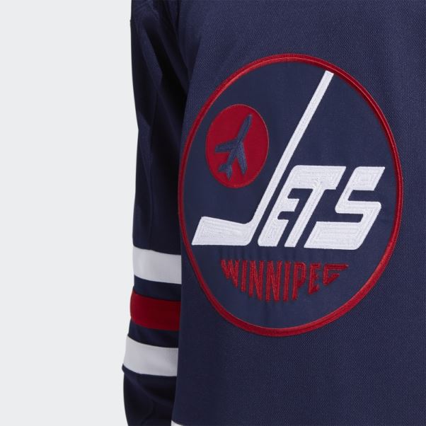 Adidas Jets Authentique Troisième Maillot Bleu Marine 09 Ccm-sld