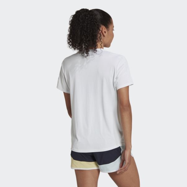 Run It Running Tee Adidas Blanc