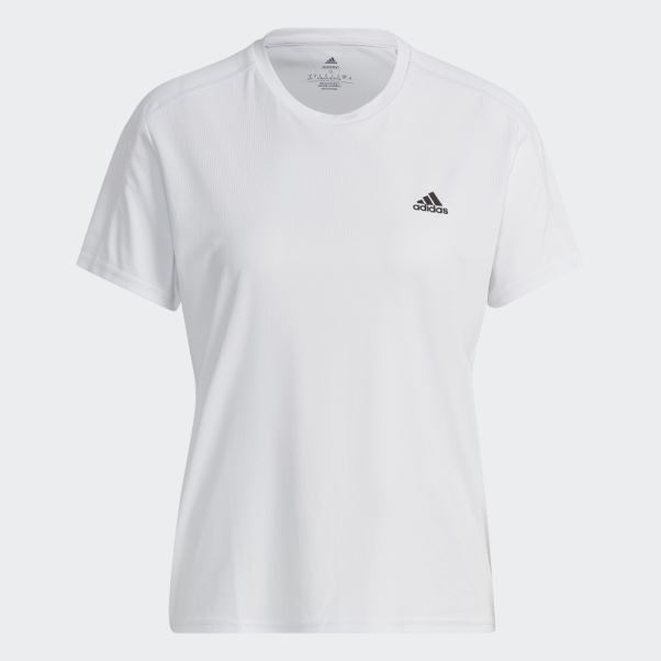 Run It Running Tee Adidas Blanc