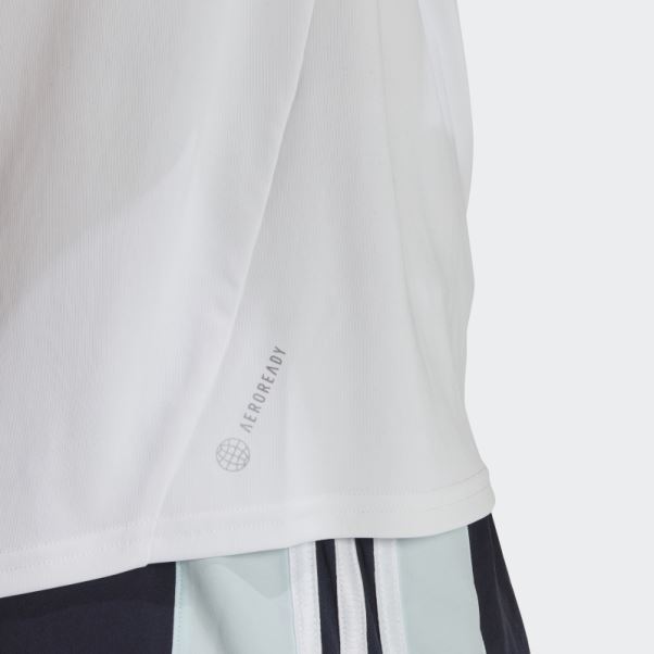 Run It Running Tee Adidas Blanc