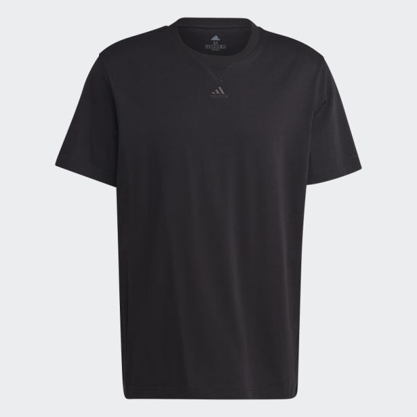 T-shirt Adidas All Szn Noir
