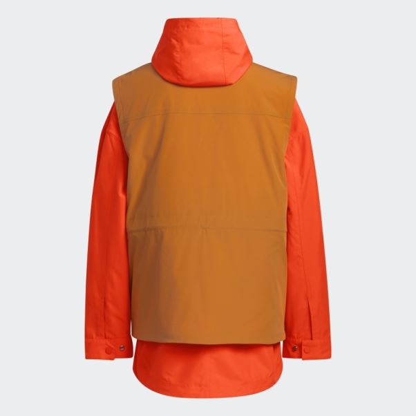 Veste Adidas 2fer (tous Genres) Orange