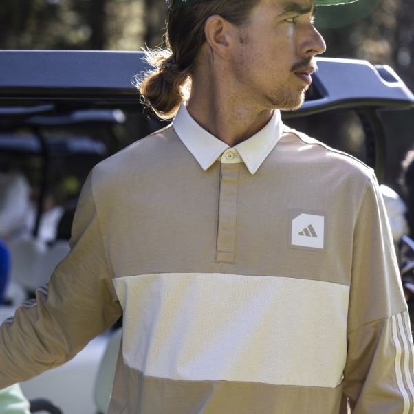 Adidas Chanvre Adicross Polo De Golf à Manches Longues