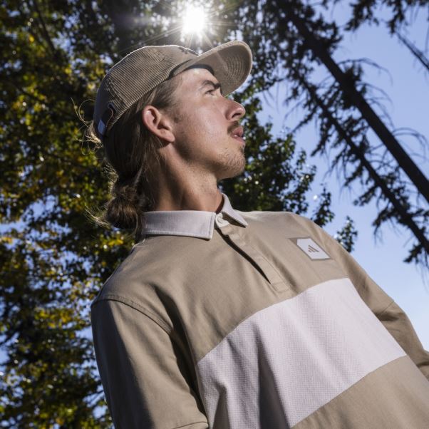 Adidas Chanvre Adicross Polo De Golf à Manches Longues