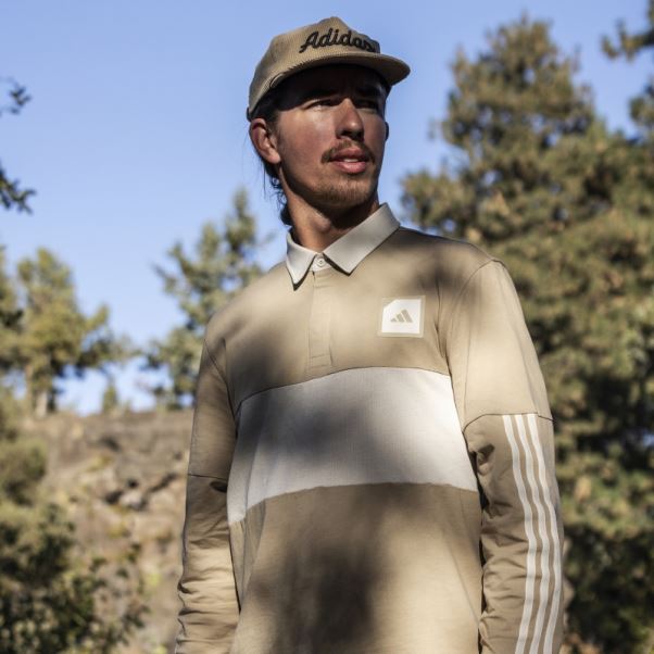 Adidas Chanvre Adicross Polo De Golf à Manches Longues