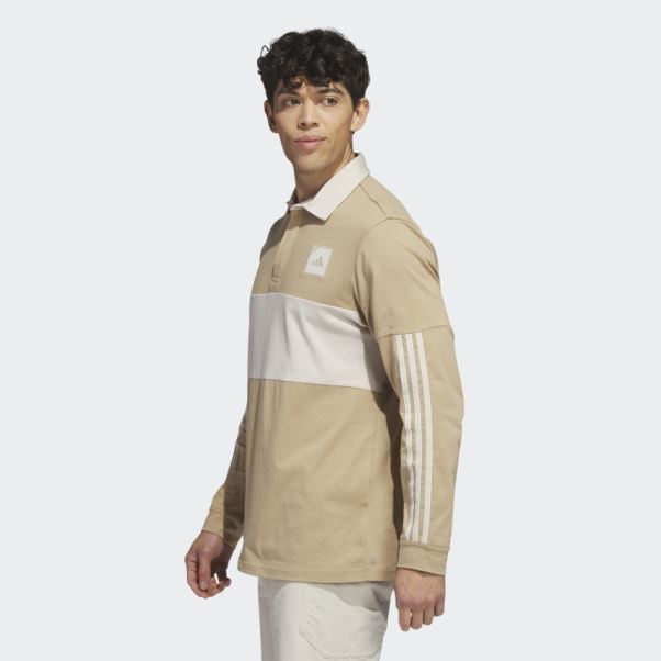 Adidas Chanvre Adicross Polo De Golf à Manches Longues