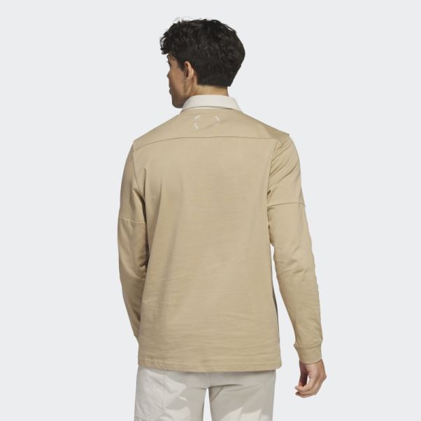 Adidas Chanvre Adicross Polo De Golf à Manches Longues