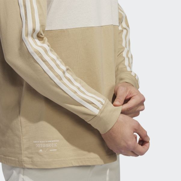 Adidas Chanvre Adicross Polo De Golf à Manches Longues
