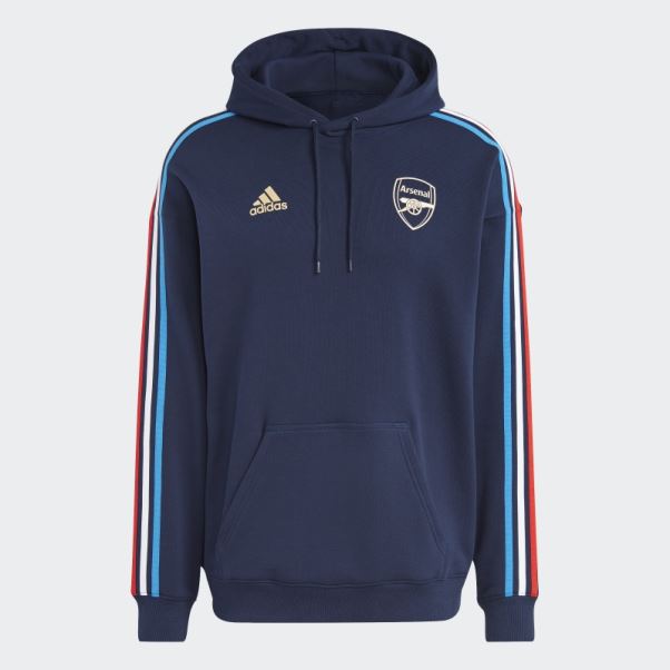 Adidas Arsenal Sweat à Capuche Bleu Marine