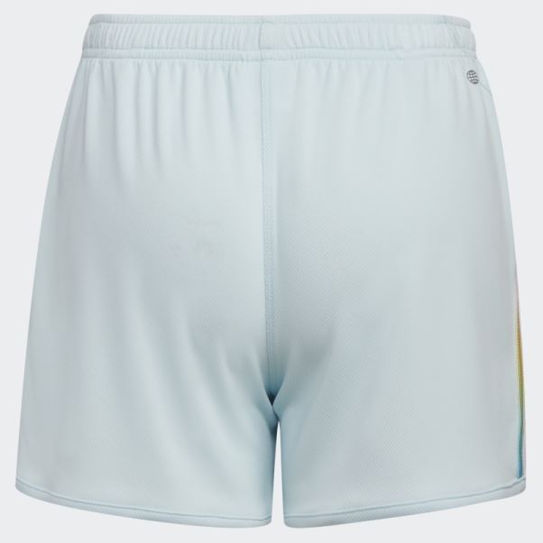 Short Bleu En Mesh à Rayures Dégradées (taille Allongée) Adidas