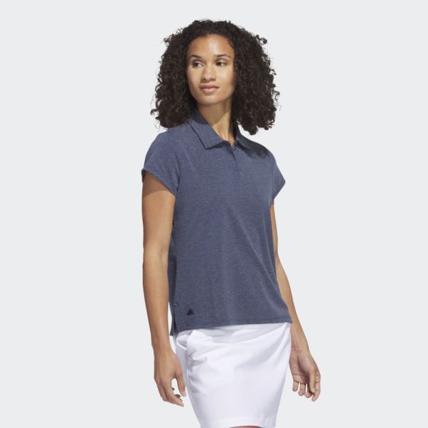 Go-to Polo Chiné Adidas Bleu Marine
