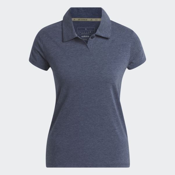 Go-to Polo Chiné Adidas Bleu Marine