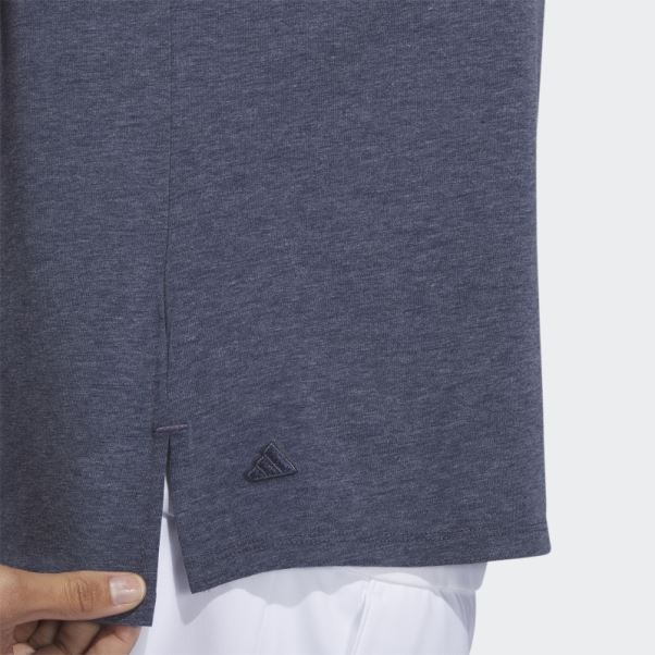 Go-to Polo Chiné Adidas Bleu Marine
