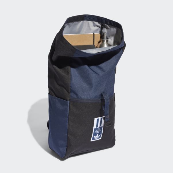 Adidas Sac à Dos Roll-top Classique Adicolor Retraité Noir