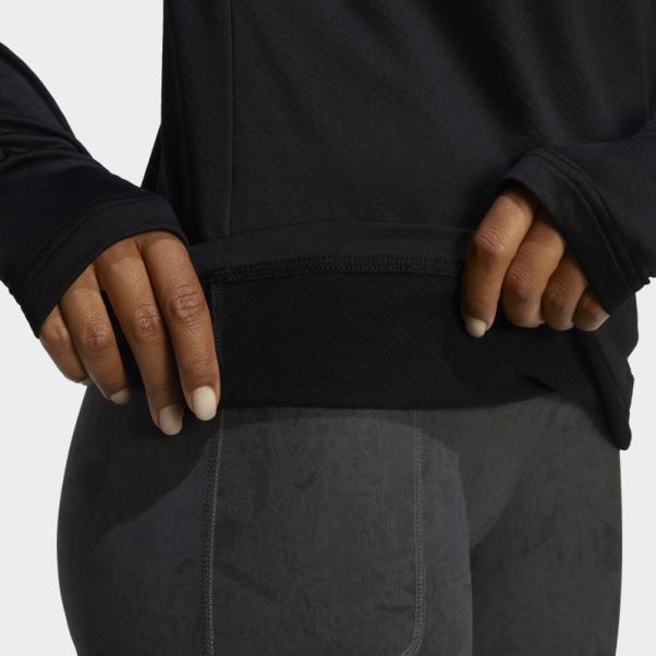 Sweat Polaire Terrex Multi 1/2 Zip Noir Adidas