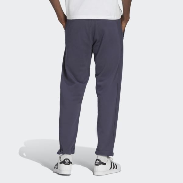 Pantalon Brodé Adidas Bleu Marine