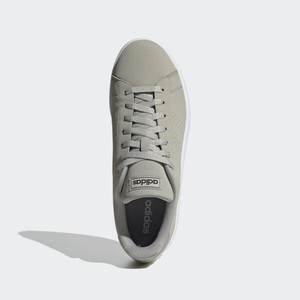 Adidas Chaussure De Base Avantage Gris Métal