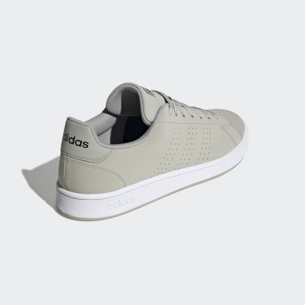 Adidas Chaussure De Base Avantage Gris Métal