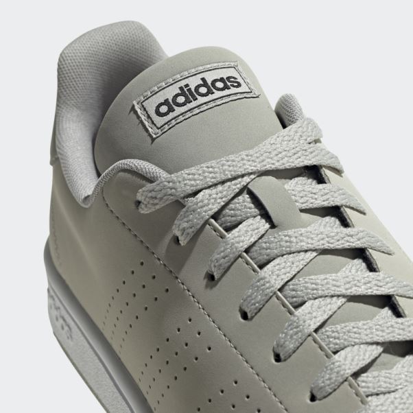 Adidas Chaussure De Base Avantage Gris Métal