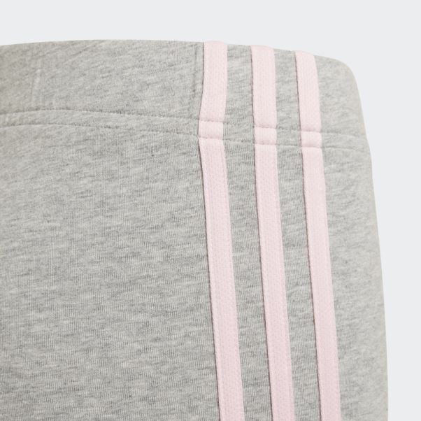 Legging Adidas Essentials 3-stripes Gris Moyen Chaud