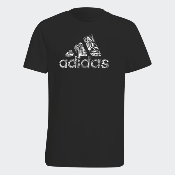 Badge Of Sport Tee Shirt Enfant Noir Adidas