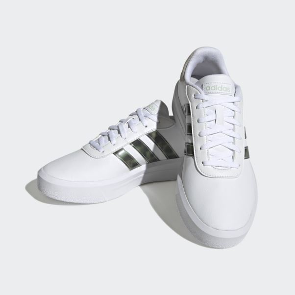 Adidas Chaussures Plates-formes Blanches