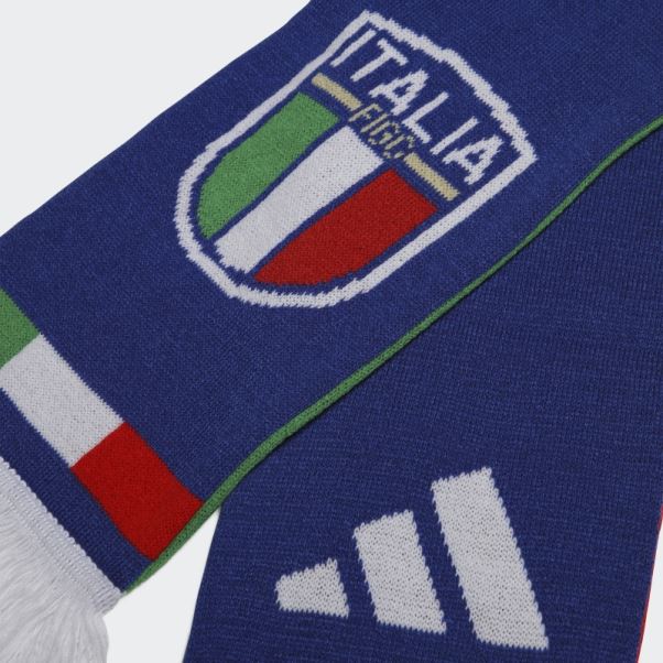 écharpe De Football Adidas Italy Bleue