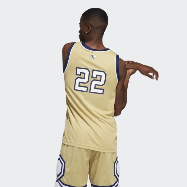 Adidas Jaune Vestes Swingman Maillot Sable