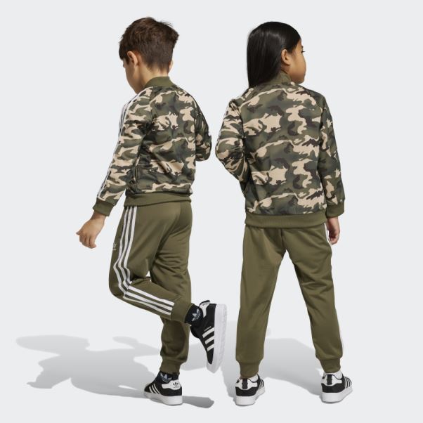 Ensemble Sst Camo Beige Adidas