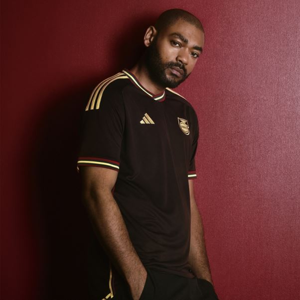 Maillot Adidas Jamaica 23 Away Mode Marron Nuit
