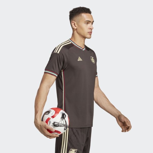 Maillot Adidas Jamaica 23 Away Mode Marron Nuit